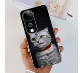For Vivo S19 Pro V2362A Back Cover Soft Silicone Bumper For Vivo S19 V2364A Phone Case Clear Coque With Cartoon Pattern Capa Bag