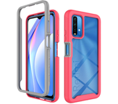 For LG Velvet G8x V50s V60 G8 Thinq G8thinq LM - G820 Popular Carcasa Transparente Tpu De Tres Defensas De Cielo Estrellado
