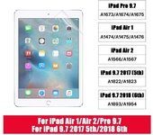 3Pcs Paper Feel Screen Protector Film Matte PET Painting Write For iPad 7 8 9 10 10.9 Mini Air 1 2 3 4 5 6 Pro 11 12.9 13 2024