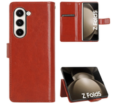 Para Samsung Galaxy Z Fold2 Fold3 Fold4 Fold5 Fold 5 SM - F9460 Tapa De Teléfono Móvil Con Tarjeta De Solapa Magnética