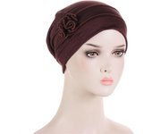 Comfort Scarf Cap Softness Turban Hats Headwrap Headwear Women  Hijab Cancer Chemo Beanies Cap