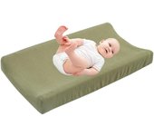 Funda de Cojín, Funda Cambiador Bebe Cambiador Bebe Portátil Impermeable, Sábanas Suaves Y Transpirables para Cambiar Pañales, R