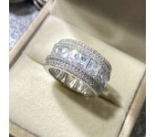 Spot authentic NothingButMini Wang Jiaer same style NBM color contrast crystal ring