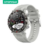 Reloj Inteligente Hombre, Smartwatch SANLEPUS, Bluetooth Llamadas, Notificaciones, 100 + Modos Deportivos, Resistant to Agua, Monitor de Ritmo Cardíaco, Oxígeno y Presión, Larga Duración de Hatería, Pronstico del Tiempo, alarma, Android/iPhone compatible