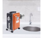 750W Electric Drain Cleaner Sewer Snake Pipe Cleaning Sewer Pipe Dredger Machine