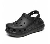 Buroalma  Sandalias Crocs Classic Mega Crush Clog Bone White para Mujer