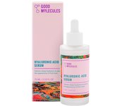 Good Molecules Hyaluronic Acid Serum Hydrating, Non-greasy formula to Moisturize, Plump - 1% HA, Anti-aging, Water-Based