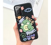 For Samsung Galaxy Note 20 Ultra Note20 Case Liquid Silicone Phone Cover For Samsung Note 20Ultra Shockproof Coque Luxury Capas