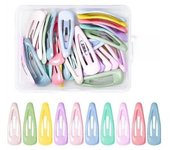 30 pinzas para el pelo de metal para bebé de 3 cm para niños - Mini pinza para el pelo