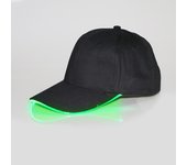 Adjustable LED Light Baseball Cap Sunscreen Neon Flashing Glow Rave Party Cap Cyberpunk Cotton Hip-hop Luminous Hat