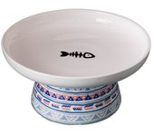Food Dispenser Ceramic Cat Bowl Cute Creative Pet High Foot Bowl Multi-use Anti Tipping Dog Food Feeding Basin Water Container