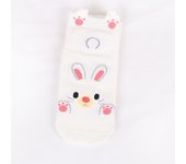 Cute Dog Cartoon Super Soft Boat Socks Korean Cartoon Comfortable Breathable Odorless Pure Cotton Socks Women
