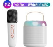 Micrófono inalámbrico Y5, máquina de Karaoke with Altavoz Bluetooth, Luces RGB de Fantasía, efectos, HIFI Subwoofer, KTV, de sonido System DSP, Y3, Y2, Y1