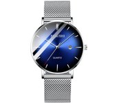 Moda hombre reloj estudiante waterproof reloj de cuarzo