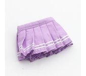 Labubu fiesta azúcar pegamento muñeca ropa accesorios falda 17CM rabub muñeca falda plisada muñeca falda, solo ropa