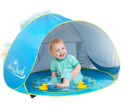Tienda de Playa para Bebés, Refugio solar con Protección UV, juguetes infantiles para Exterior, Casa de Juguetes, juguetes para niños