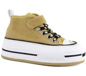 Custom Solid High Quality Children Sport Sneakers Students School Breathable Running Chunky Canvas Shoes for Girls