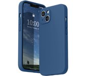 New Liquid Silicone Soft Case for IPhone 14 Plus 13 11 12 Pro Max Mini Full Lens Protection Cover Shell