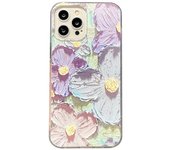 For OnePlus 6 6T 7 7T Pro 8 Pro 8T 9 Pro 9R 9RT 10 Pro 11 12 Nord 2T 2 CE 2 3 Lite N20 Ace 2 Pro 2V purple flower soft Case