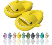Shark Slippers,Comfortable Summer Cartoon Shark Flip Flops,Thick Sole Non-Slip Beach Flip Flops,Fun Quick Drying Pool Sandals