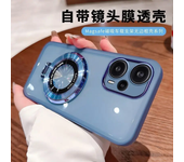 Para Xiaomi Poco X7 Pro POCO X7 funda dura de piel de oveja con soporte de anillo lente funda protectora trasera para Poco X7 Pro