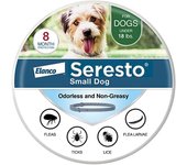 Seresto Small Dog Vet-Recommended Flea Tick Treatment & Prevention Collar for Dogs Under 18 lbs. | 8 Months Protection
