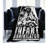 Infant Music Annihilators Blanket Throw Blankets Ultra Soft Flannel Lightweight Throws for Couch, Bed,All Seasons Use