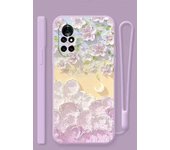 For Huawei Y6p Y6s Y7a Y9s Y7p Nova Y60 Y61 Y90 Y91 Mate 20 X 9 10 Pro 20 30 40 Pro Oil Painting Flowers Soft Phone Casing