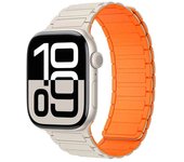 Applicable to Silicone magnetic watch straps suitable for Watch Ultra 2, 49mm, 46mm, 42mm, 45mm, 44mm, 40mm, and 41mm, iWatch series