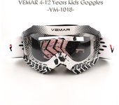 VEMAR Childen Motocross Racing Goggles For 4-12 Years Boy Girl Ski Snow Goggles Kids Youth Motorcycle Helmets Goggles Moto Accessories