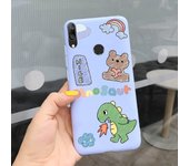 For Huawei Y7 2019 Case DUB-LX1 6.26 inch Luxury Silicone TPU Phone Protection Back Cover For Huawei Y 7 HuaweiY7 2019 Bumper