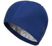 2025 nueva tela impermeable de PU protege las orejas Color sólido Impermeable Adultos / niños Gorras de natación Sombrero de piscina Tela de PU protege las orejas