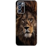 For OPPO Reno6 4G Case Fall Resistant Ultra Thin Slim Phone Case For OPPO Reno 6 CPH2235 Clear Matte Soft TPU Bumper Housing