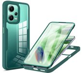 360 carcasa transparente antisísmica completa para mijo red mi 13C 12C 12 10c 9 9a 9T 9c note 12 11 10 s 9 pro A1 A2 poco X5 F5