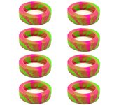 8Pcs Suitcase Wheels Protection Cover Universal Luggage Wheels Protector Silicone Trolley Box Casters Covers with Silent Sound