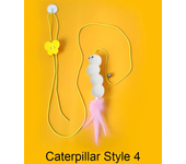 Cat Toy Swing Sticky Disc Elastic HangingTeasing Cat Toy Swing Sticky Disc Elastic with Bell Hanging Door Teasing Pet Kitten Toy