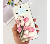 For Honor X9b Case ALI-NX1 Cover Shockproof Silicone Luxury TPU Soft Clear Flower Phone Cover For HonorX9b 5G X 9B Leopard Cases