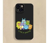 For itel S23+ A50 A70 P65 P55 P55+ 1 Pro RS4 S24 Cartoon Monsters University Mike Sulley Phone Cases Protective Cover