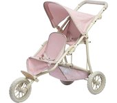 Cochecito de Muñecas Juegete Carrito de Bebé Rosa
