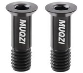2PCS Titanium Alloy Rear Derailleur Jockey Wheel Screws M5 Screws Fixed Bolts Rear Derailleur Pulley Fixing Bolts