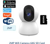 4MP 2K Tuya Smart Mini WiFi IP Camera Indoor Wireless Surveillance Auto Tracking Of Human Home Security CCTV Baby Pet Monitor