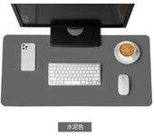 white mousepad Portable Mouse pad large Gaming Waterproof Non-slip PU Leather Suede Desk Mat Computer Keyboard desk pad Mats