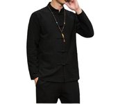 Men's Chinese style clothing Men Clothing Retro Kung Fu Suit