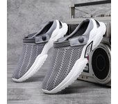 Summer 2023 Flip-flops large half slippers men's students' hole wrapped sandals beach shoes