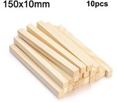 10/30pcs Kids homemade Building Model Square Wooden Rods counting stick Wooden diy craft Educational Toys