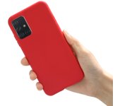 For Samsung Galaxy M31S Back Cover Colorful Candy Liquid Silicone Phone Case For Samsung M31S 6.5" M317F Case Cute Bumper Shell