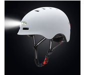 Monopatín inteligente, casco de bicicleta, batería de conducción con luz, , bicicleta de montaña, exploración de cuevas