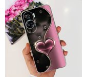 For Honor 90 Lite Case CRT-NX1 Phone Cover Popular Flower Marble Soft Silicone Transparent Funda For Honor 90 Pro Lite 2023 Capa