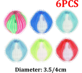 6/12pcs Washing Machine Laundry Balls Hair Remover Lint Catcher Fluff Cleaning Balls Reusable Dirty Collection Laundry Ball