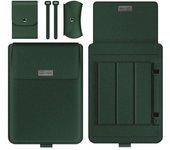 Galaxy Book 4 5 Pro 360 Cover, Stand, Cable, Belt, Charger, Mouse Case, PU Waterproof Laptop Carrying Case